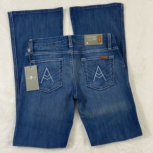 7 for all mankind A pocket flare jeans 26 NWT